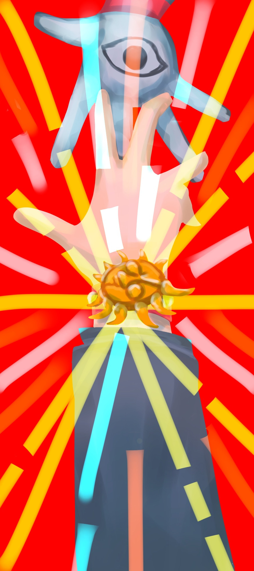 君を描いた手が届く